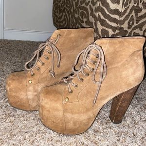 Jeffrey Campbell Suede Platforms